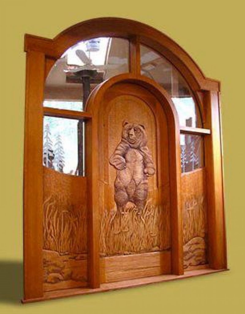 Ahşap Oyma Kapılar