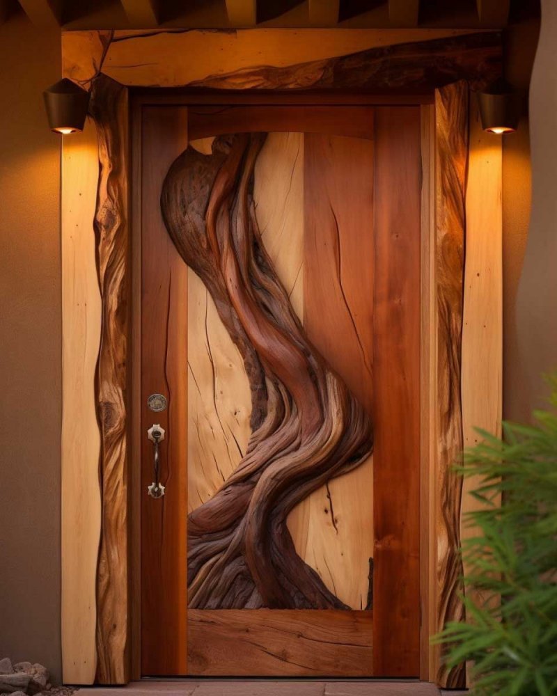 Ahşap Oyma Kapılar