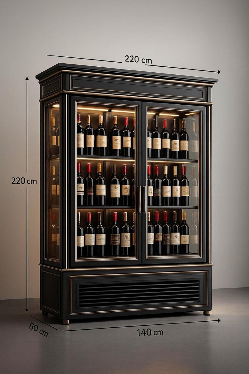 Bacchus Noir – Profesyonel Şarap Soğutma Dolabı
