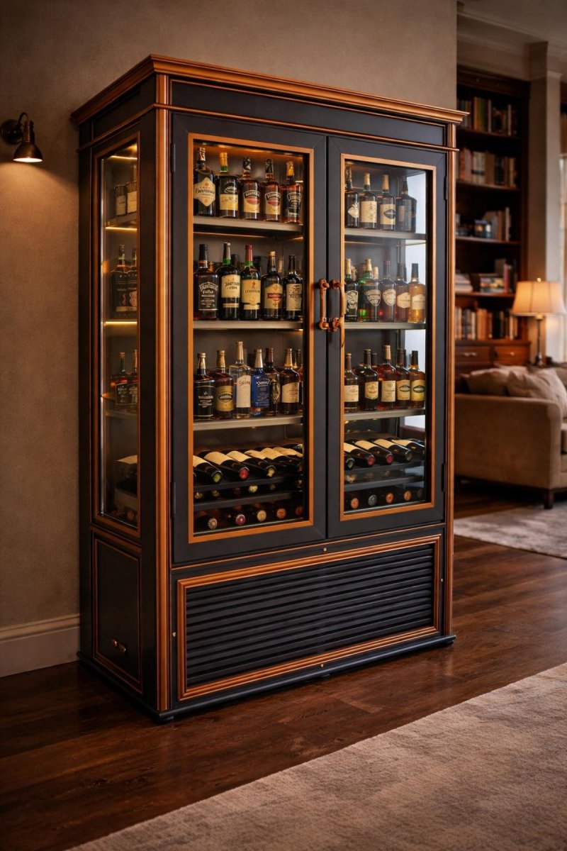 Bacchus Obsidian – Profesyonel Şarap Soğutma Dolabı