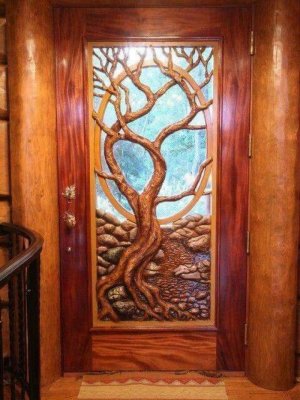 Ahşap Oyma Kapılar