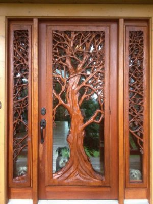 Ahşap Oyma Kapılar