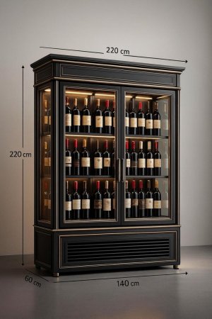 Bacchus Noir – Profesyonel Şarap Soğutma Dolabı